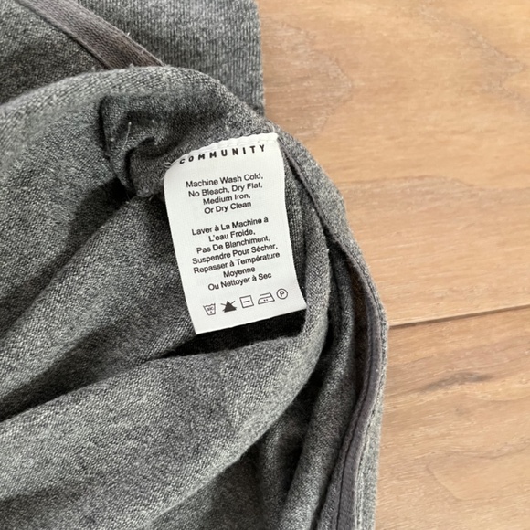 Community Grey Sleeveless Midi Dress - Small - Picture 4 of 6